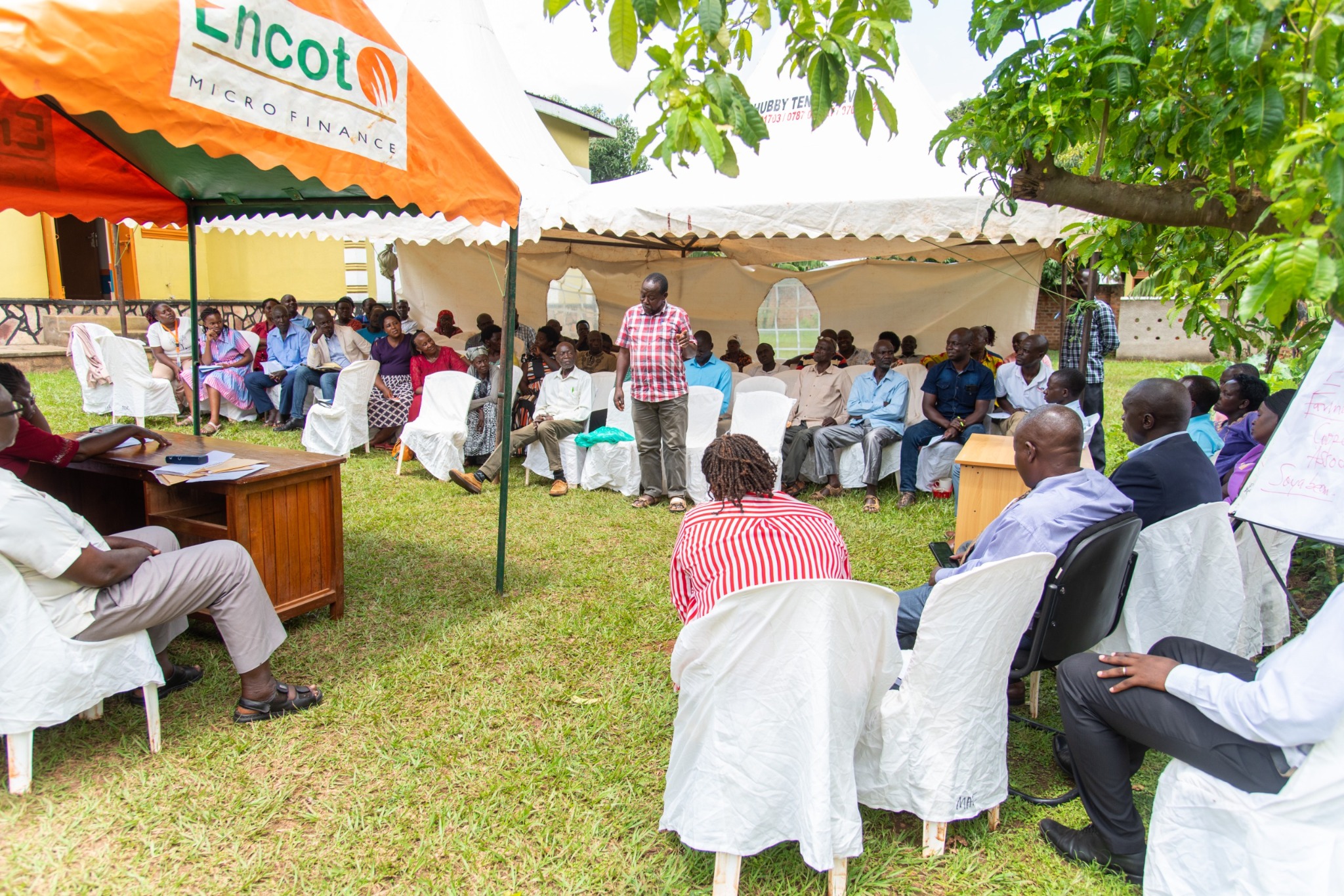 ENCOT Microfinance customer and group engagement
