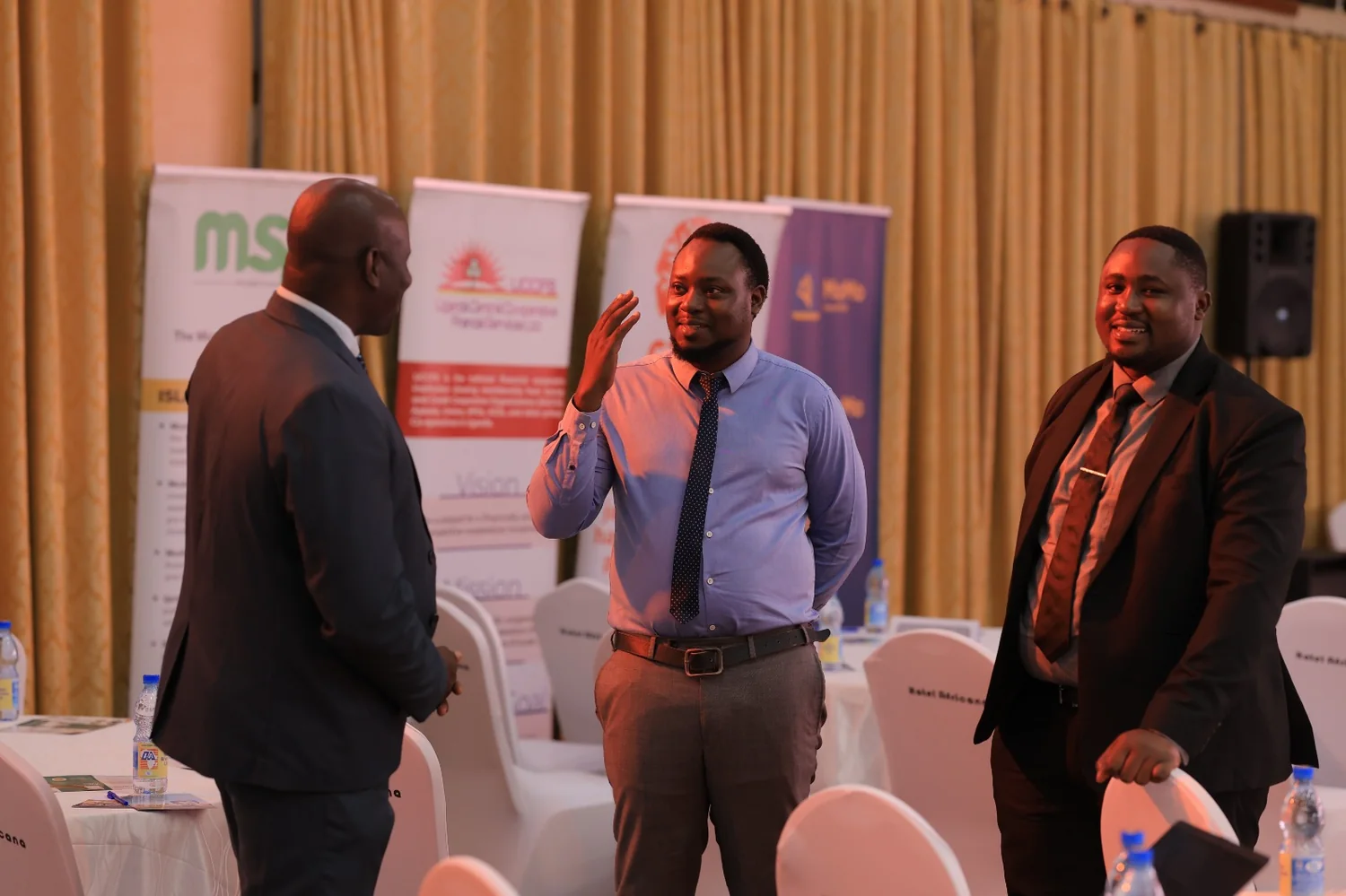 ENCOT representatives during an institutional partner engagement